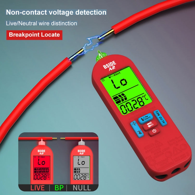 BSIDE A2 Charging Model Mini Digital Auto-Ranging Pencil Multimeter Reluova