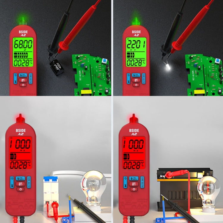 BSIDE A2 Charging Model Mini Digital Auto-Ranging Pencil Multimeter Reluova