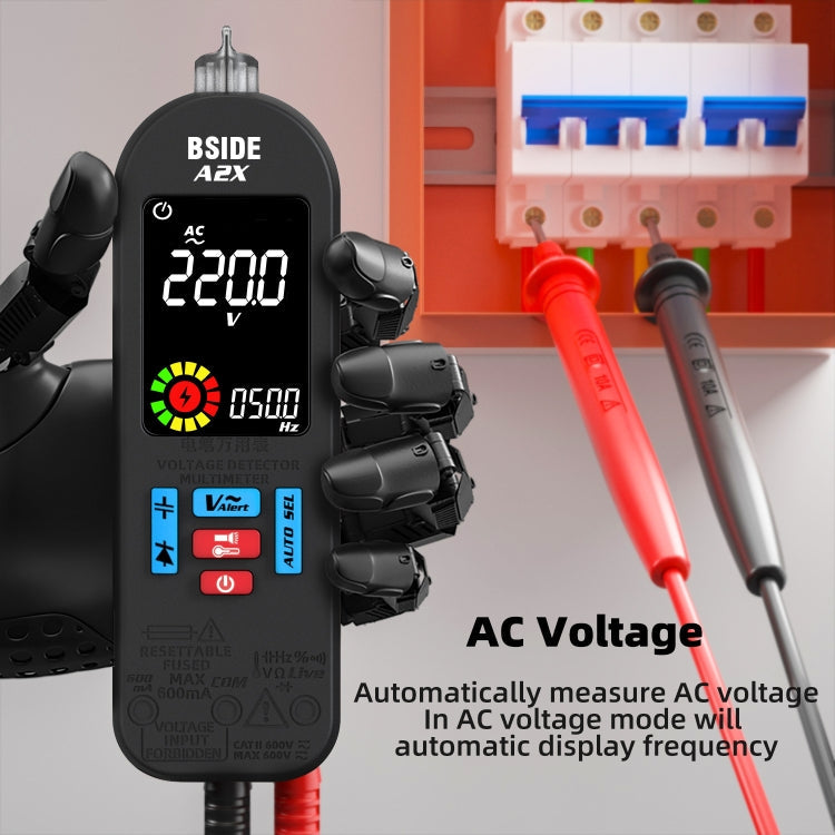 BSIDE A2X Charging Model Mini Digital Pen Auto Ranging Multimeter Reluova