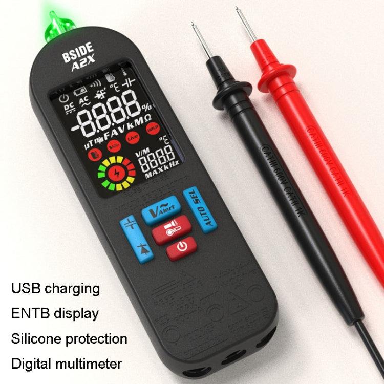 BSIDE A2X Charging Model Mini Digital Pen Auto Ranging Multimeter Reluova