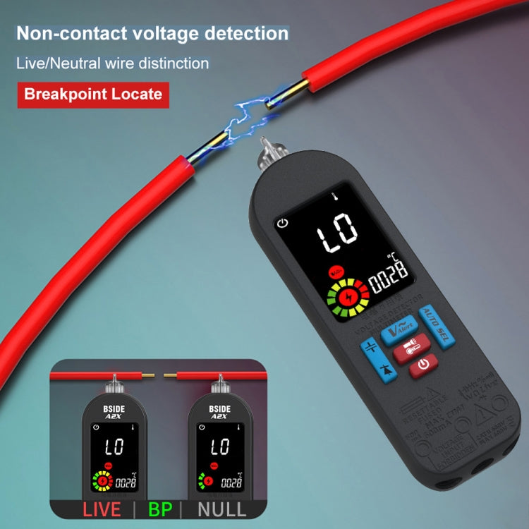 BSIDE A2X Charging Model Mini Digital Pen Auto Ranging Multimeter Reluova