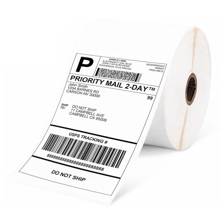 500sheets 4×6 Inch Stickers Thermal Label Paper For Phomemo PM-246S / PM-241BT / D520BT Reluova