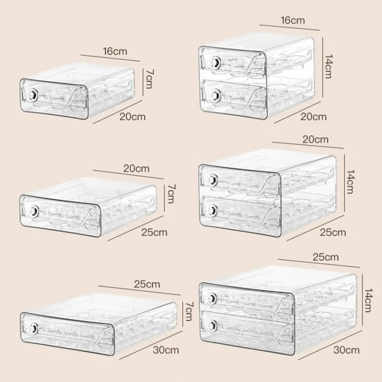 Egg Storage Box PET Transparent Multi-Specification Egg Box Reluova