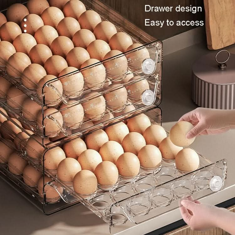 Egg Storage Box PET Transparent Multi-Specification Egg Box Reluova