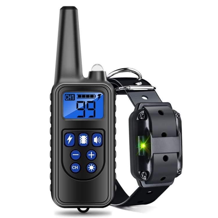 800m Remote Control Stop Barker Dog Trainer Smart Anti-Disturbance Vibration Collar-Reluova