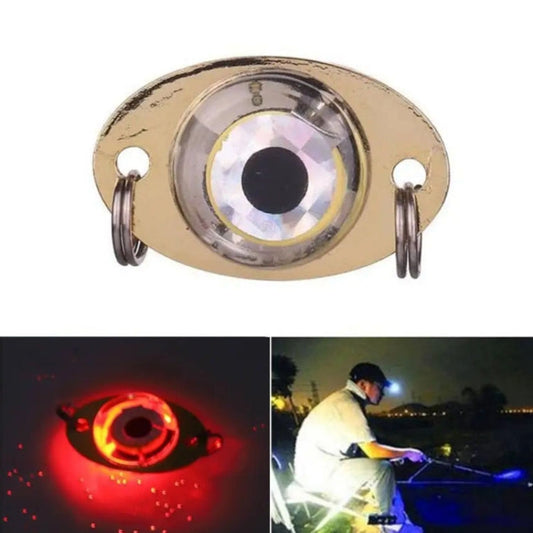 LED Underwater Lure Fish Tool Glowing Metal Fish Bait