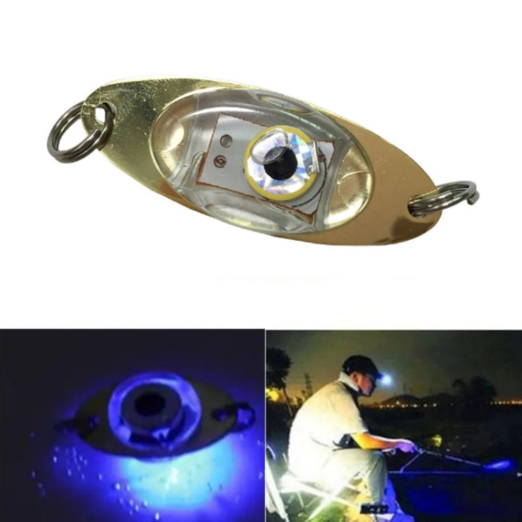 LED Underwater Lure Fish Tool Glowing Metal Fish Bait Reluova