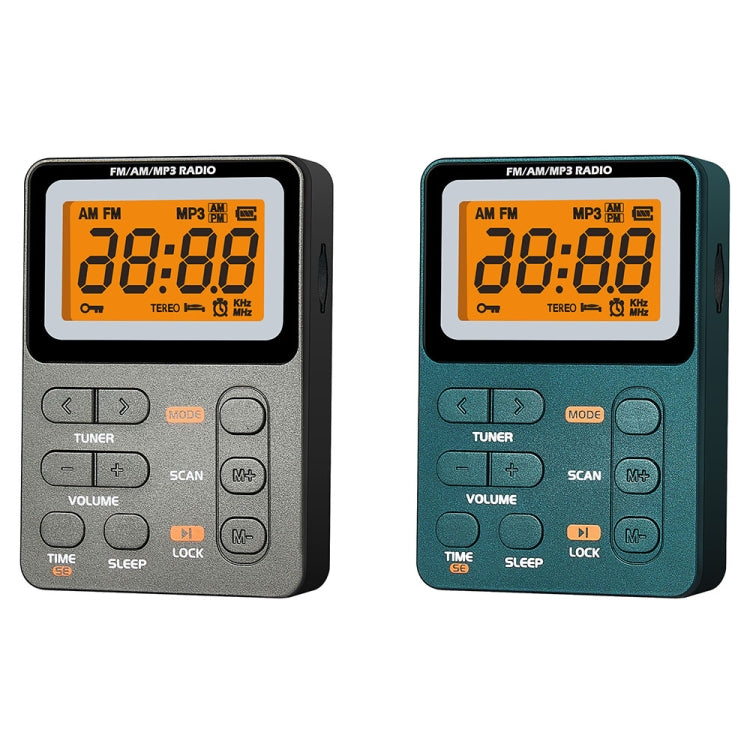 SH-01M Mini Portable Multifunctional Digital Display Two-Channel Radio Reluova