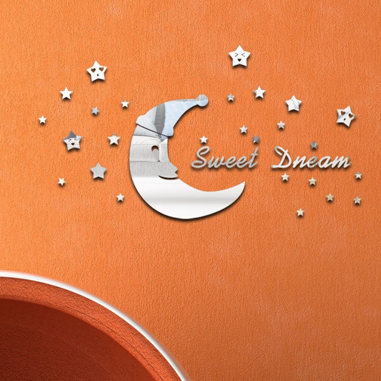 32pcs /Set Acrylic SweetDream Mirror Stereo Wall Stickers Home Decoration Soft Mirror My Store