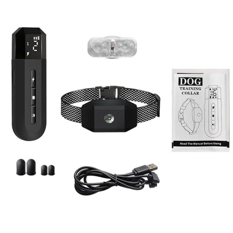 669N-1 Smart Remote Control Dog Trainer Stop Barker Waterproof Vibration Collar-Reluova