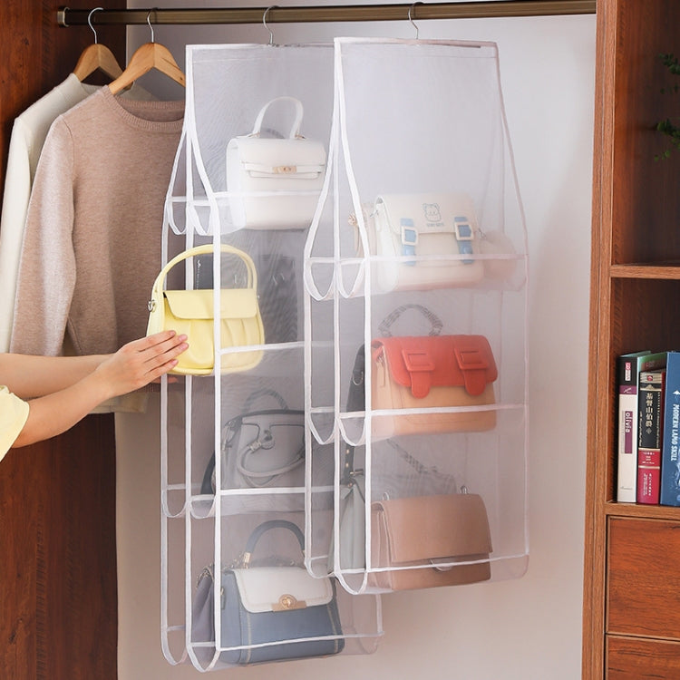 Bag Storage Hanging Bag Wardrobe Hanging Dust-proof Fabric Storage Bag