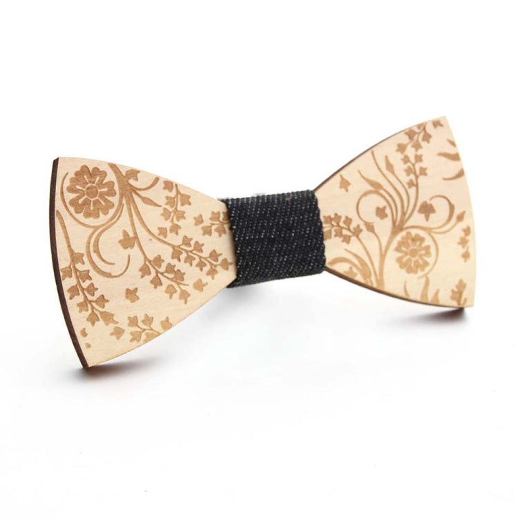 Wooden Bow Tie Men Handmade Bow Tie