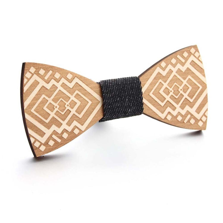 Wooden Bow Tie Men Handmade Bow Tie