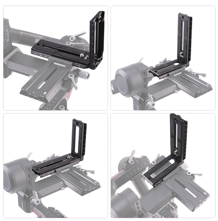 JLWIN Quick Release Plate L Bracket Plate for DJI Ronin RS 2 / RSC 2 /  RS 3 Gimbal Stabiliser My Store