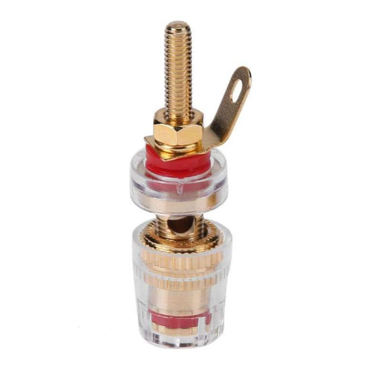 Medium Extended Transparent Terminal Block 4mm Banana Socket Audio Amplifier Junction Post My Store