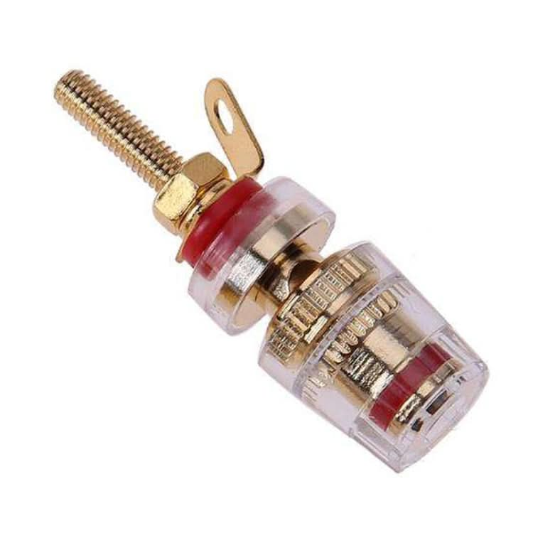 Medium Extended Transparent Terminal Block 4mm Banana Socket Audio Amplifier Junction Post My Store