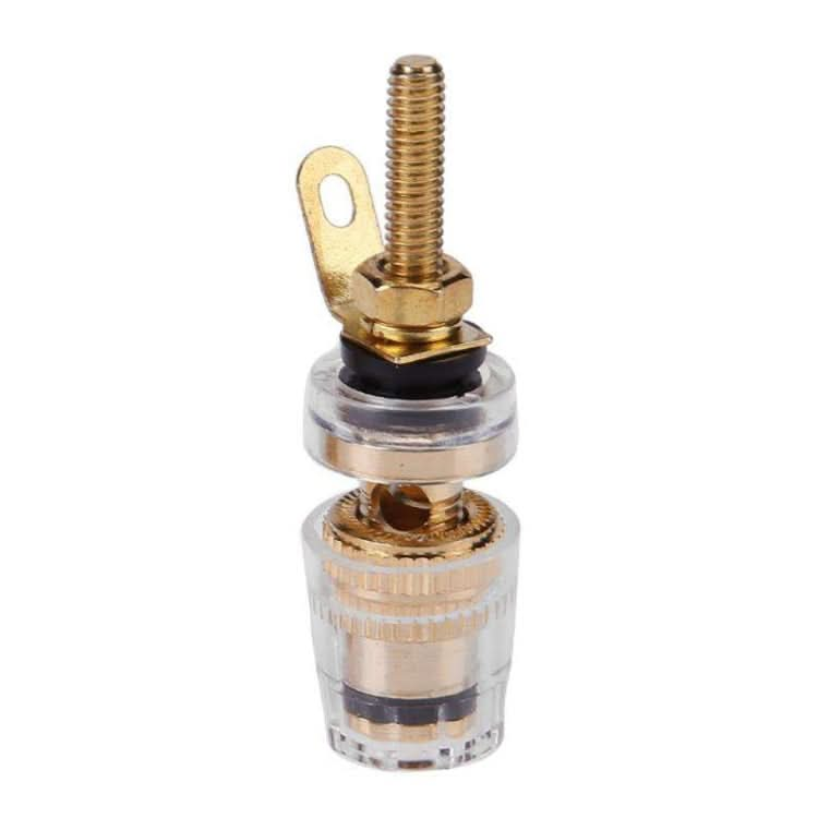 Medium Extended Transparent Terminal Block 4mm Banana Socket Audio Amplifier Junction Post My Store