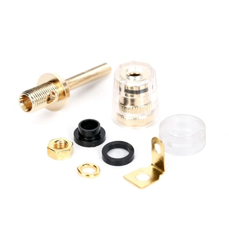 Medium Extended Transparent Terminal Block 4mm Banana Socket Audio Amplifier Junction Post My Store