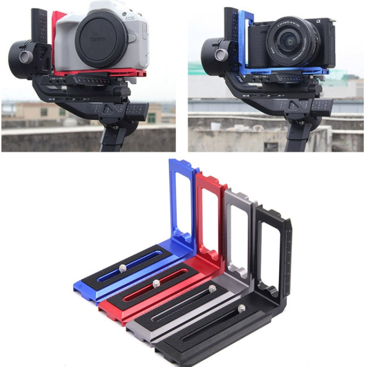 Universal Camera L Shape Bracket Quick Release Plate for Camera RSC2 / RS3 Stabilizers My Store