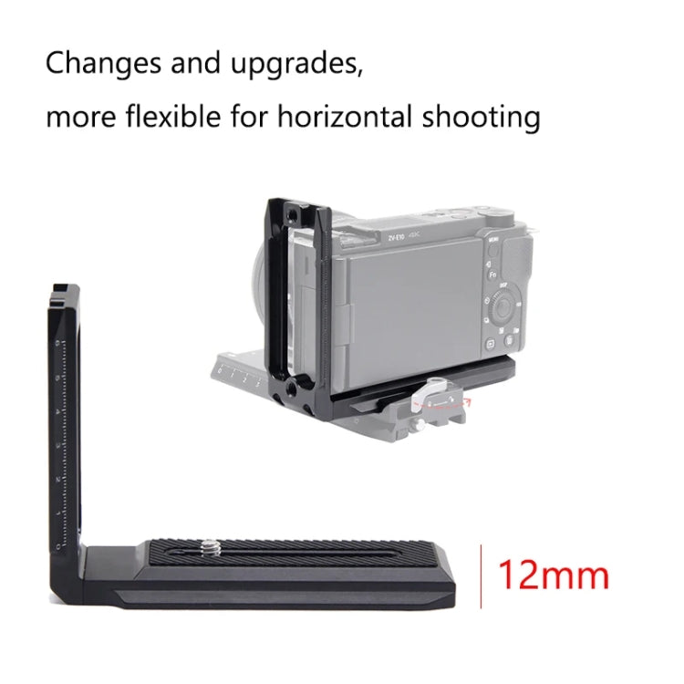 Universal Camera L Shape Bracket Quick Release Plate for Camera RSC2 / RS3 Stabilizers My Store