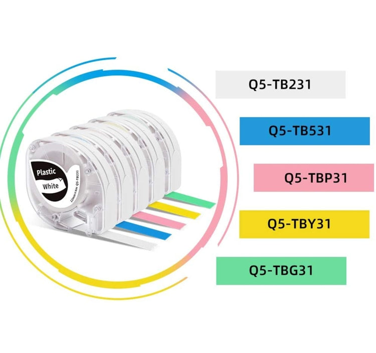 For Phomemo P12 / P12 Pro 12mm x 4m Consumables Label Ribbon Reluova