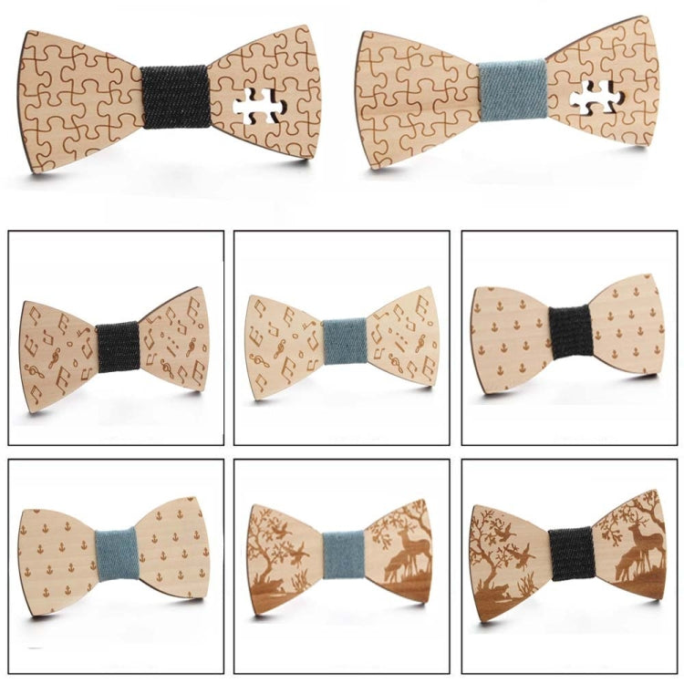 Wooden Bow Tie Men Bow Clothing Decoration