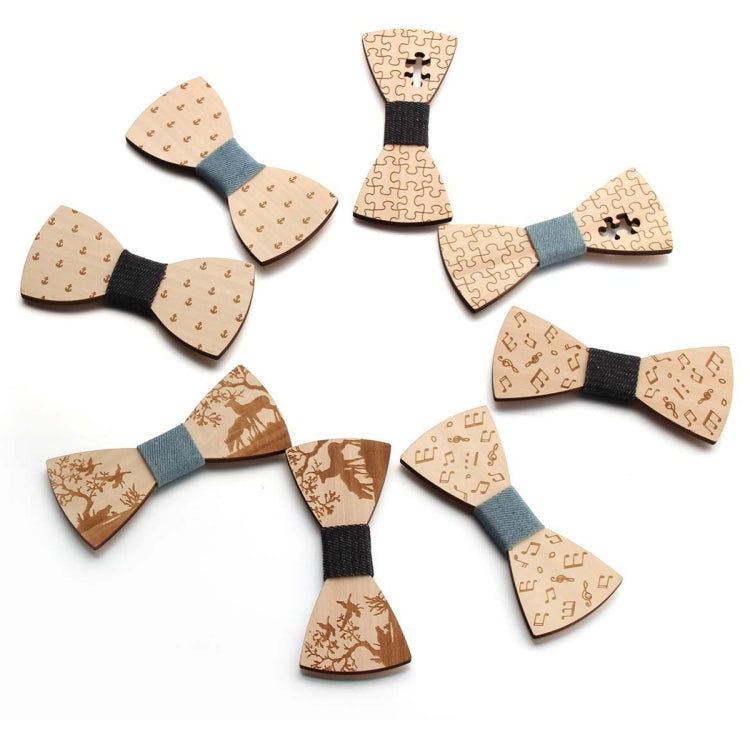 Wooden Bow Tie Men Bow Clothing Decoration