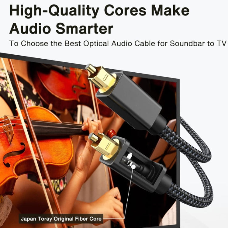 Digital Optical Audio Output/Input Cable Compatible With SPDIF5.1/7.1 OD5.0MM My Store