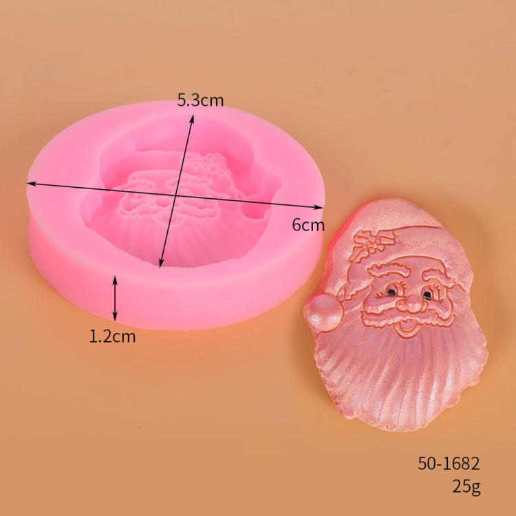 DIY Christmas Fondant Baking Silicone Molds