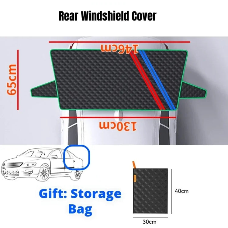 Winter Outdoor Car Windscreen Snow Ice Shield Thicken Waterproof Protector