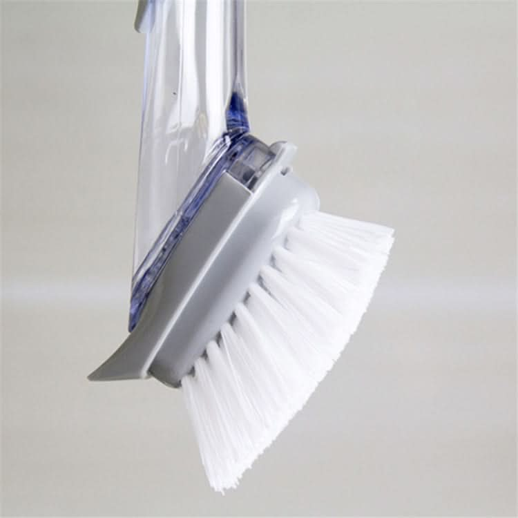 Kitchen Long Handle Automatic Liquid Filling Non-Stick Pan Scrubber Brush Cleaning Brush Reluova