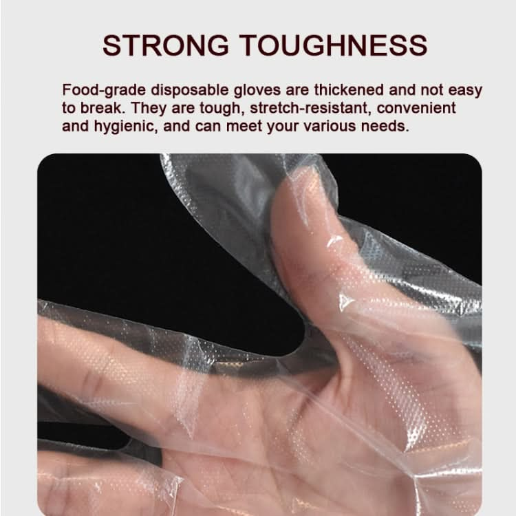 Disposable Gloves Transparent Food Catering Protective Glove Reluova