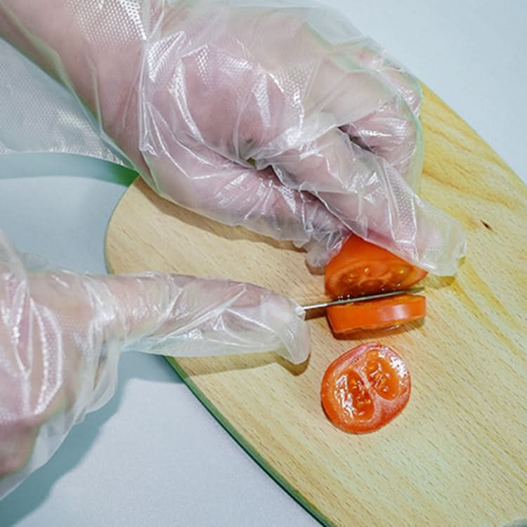 Disposable Gloves Transparent Food Catering Protective Glove Reluova