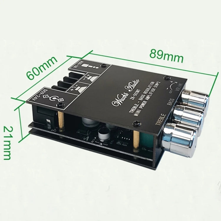 ZK-502MT 50W x 2 2.0 Stereo Bluetooth Audio Digital HIFI Power Pipe Module