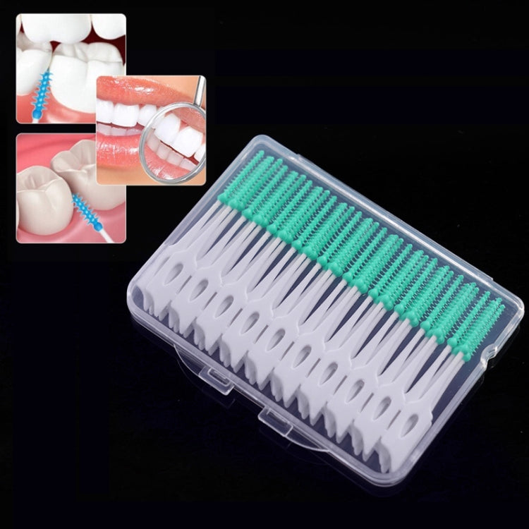 40pcs /Box Silicone Interdental Brushing Oral Cleaning Gap Brush My Store