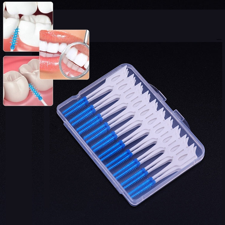 40pcs /Box Silicone Interdental Brushing Oral Cleaning Gap Brush My Store