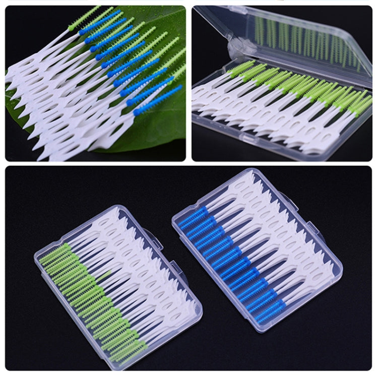 40pcs /Box Silicone Interdental Brushing Oral Cleaning Gap Brush My Store