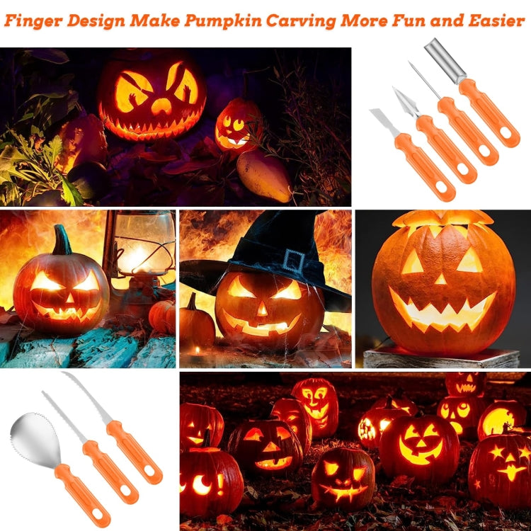 Halloween Pumpkin Carving Set DIY Halloween Decoration With Carry Bag My Store