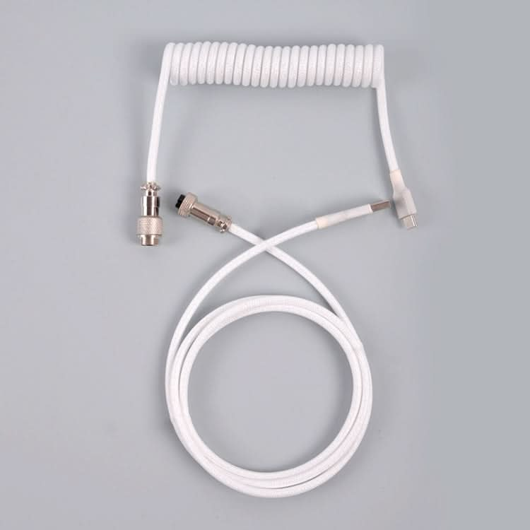 USB-C/Type-C  Mechanical Keyboard Wire Computer Aviation Connector,Cable Length: 3m My Store