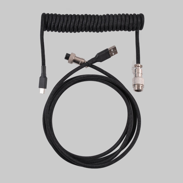 USB-C/Type-C  Mechanical Keyboard Wire Computer Aviation Connector,Cable Length: 3m