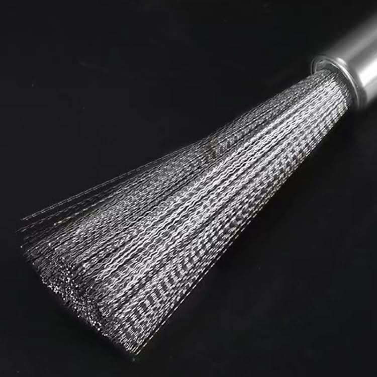 Cookware Scrubber Brush Stainless Steel Cleaning Brush for Pots, Frying Pans, Reluova