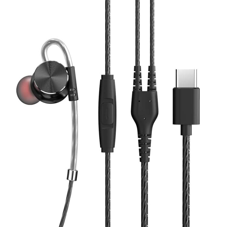 QKZ DM10 1.2m High-Quality In-Ear Metal Magnetic Sports Wired Earphones