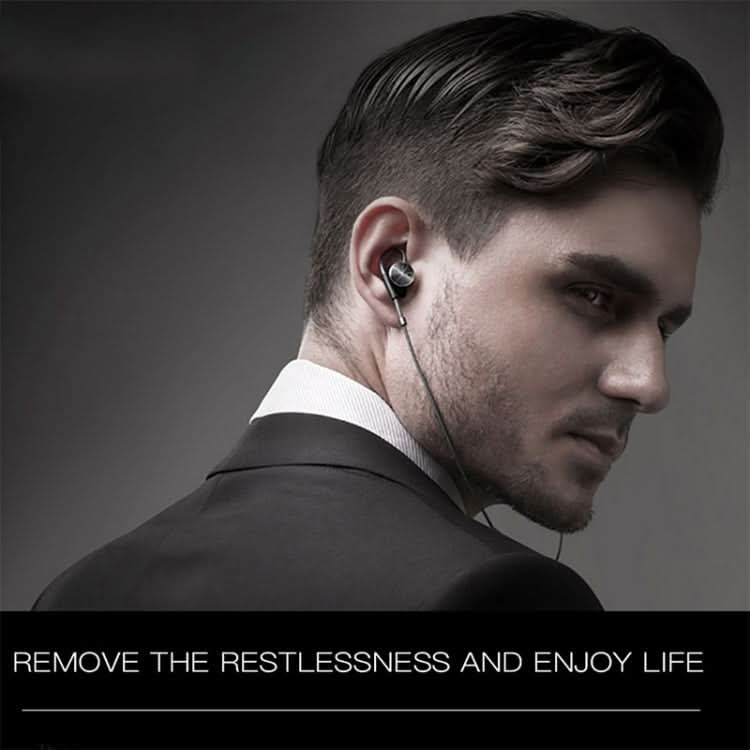 QKZ DM10 1.2m High-Quality In-Ear Metal Magnetic Sports Wired Earphones