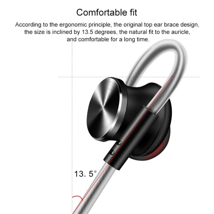 QKZ DM10 1.2m High-Quality In-Ear Metal Magnetic Sports Wired Earphones