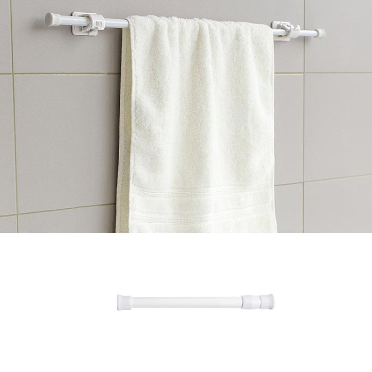 Baking Paint No Punch Curtain Telescopic Rod Hooks Support Bracket My Store