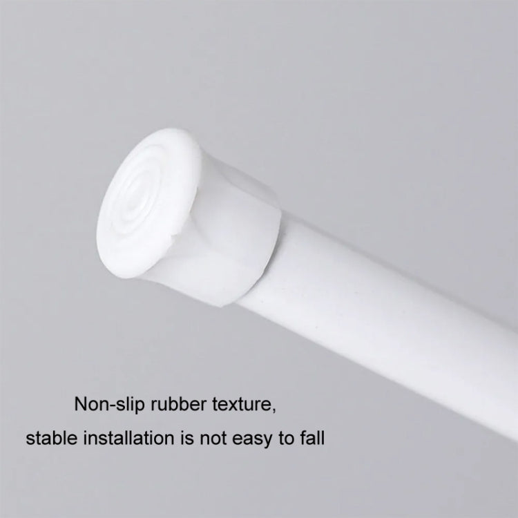 Baking Paint No Punch Curtain Telescopic Rod Hooks Support Bracket