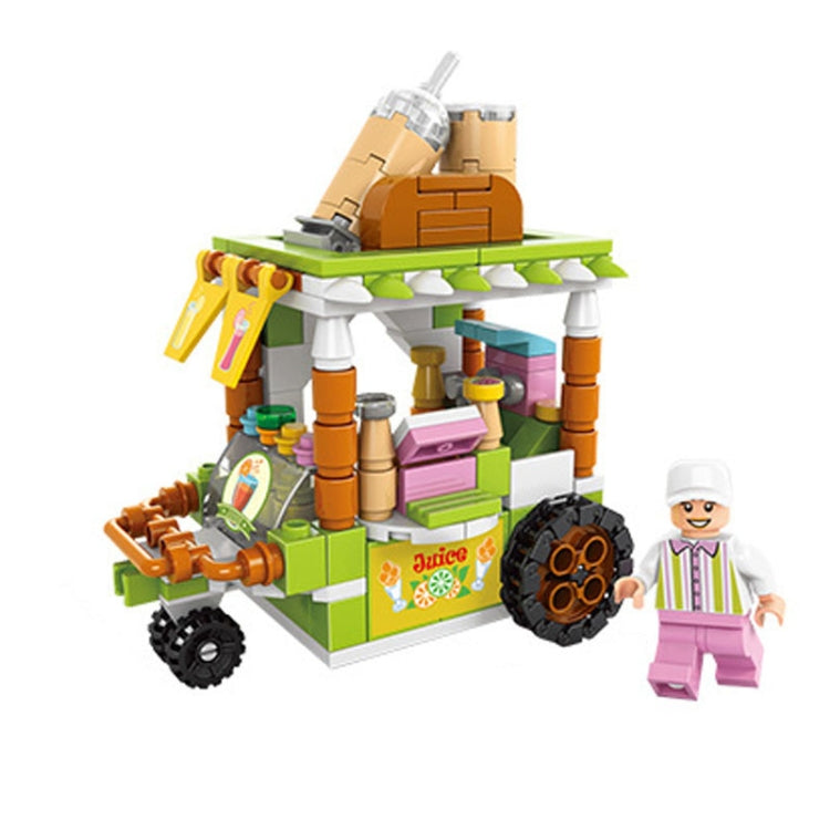 LELE BROTHER Children Assembling Mini City Street Scene Building Blocks