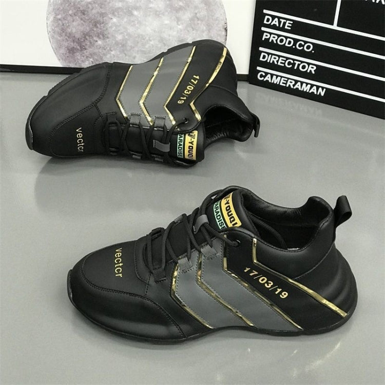 Men Waterproof Leather Soft Sole Shoes Lightweight Travel Casual Breathable Footwear My Store