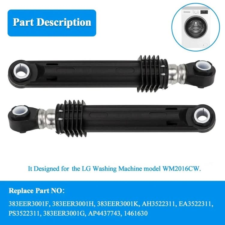 For LG Washing Machine Model WM2016CW  4901ER2003A Shock Absorber Set Reluova