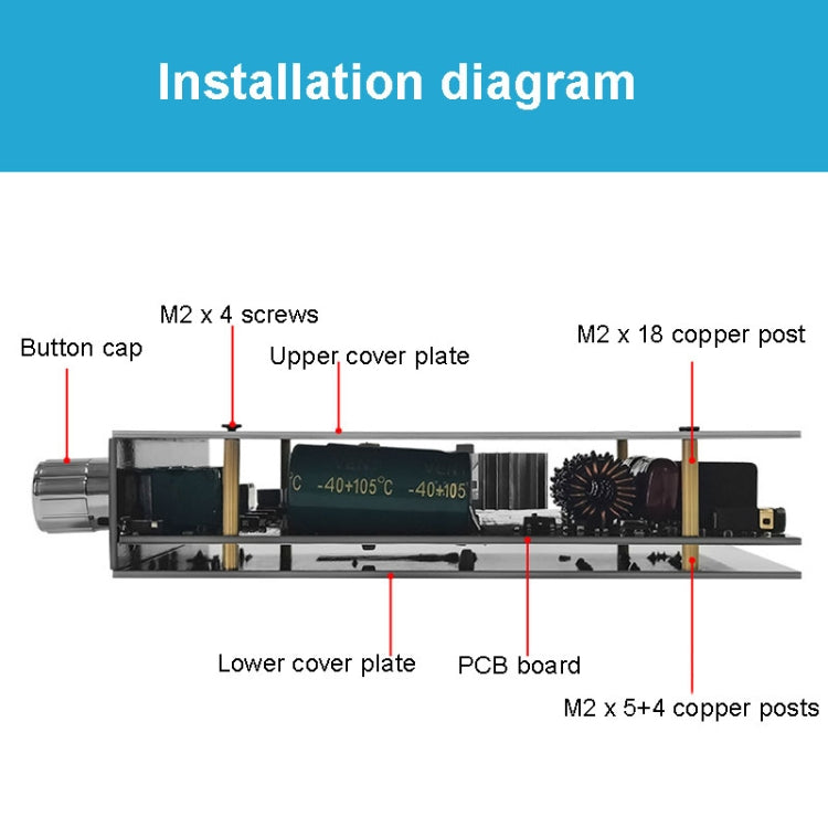 ZK-HT21 Bluetooth Digital Amplifier Module 2.1 Channel TDA7498E